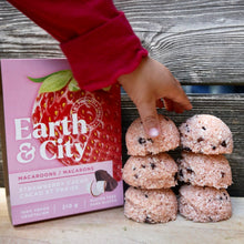 Load image into Gallery viewer, Strawberry Cacao Macaroons
