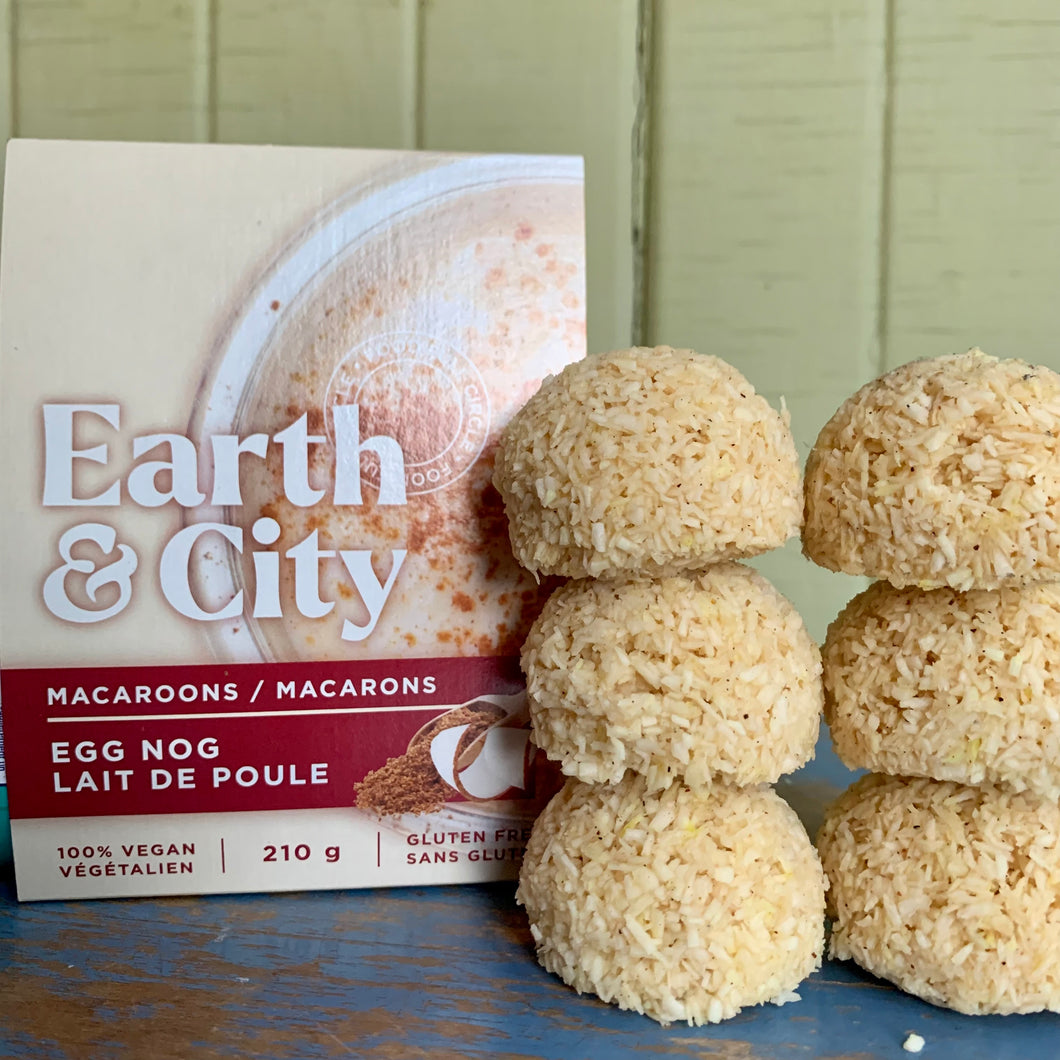 Eggnog Macaroons